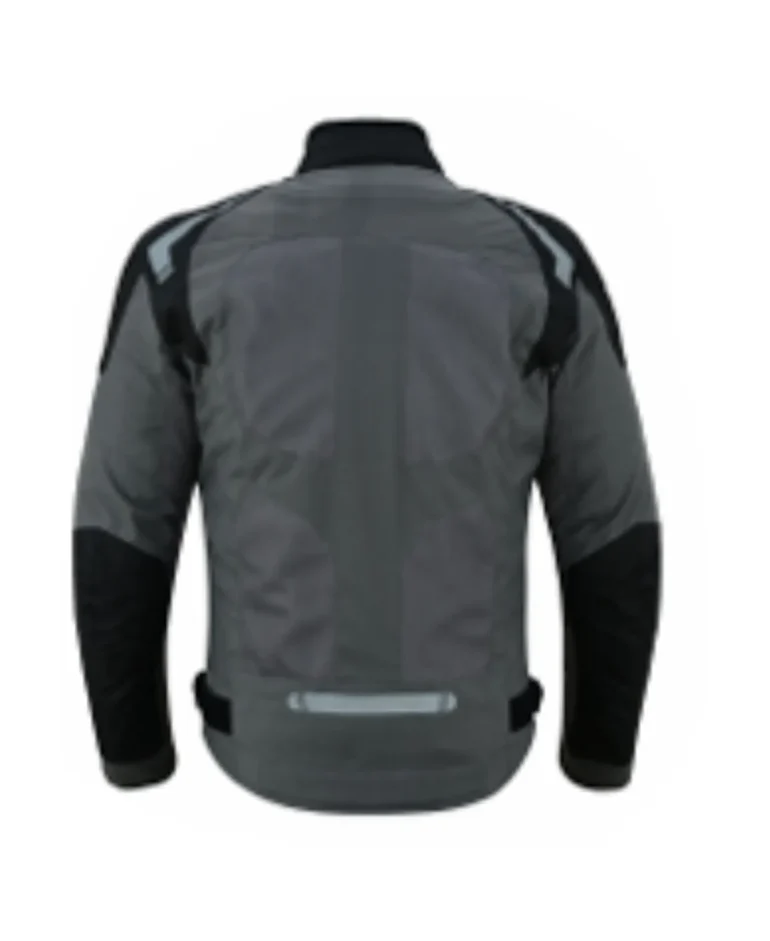 Grey Summer Motorcycle Jacket Supplier