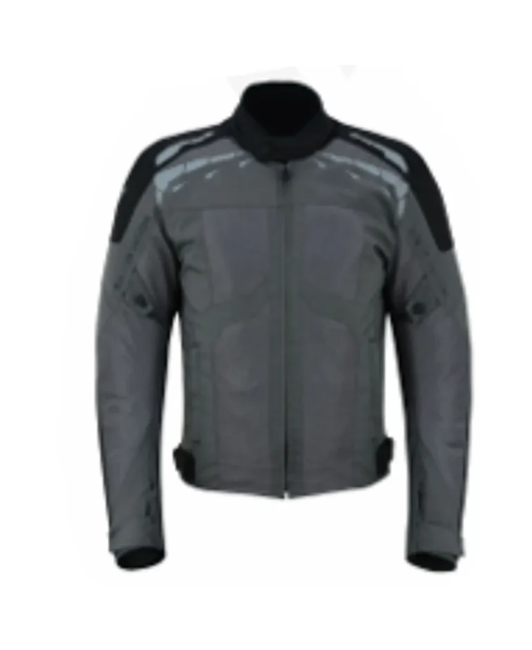 Grey Summer Motorcycle Jacket Supplier