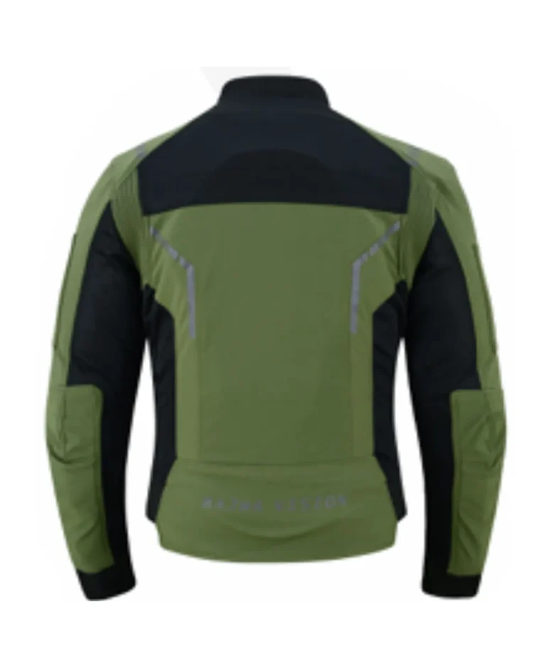 Olive Green Biker Urban Jacket Wholesaler
