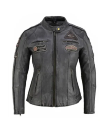 motorcycle grey leather manufacturer & supplier