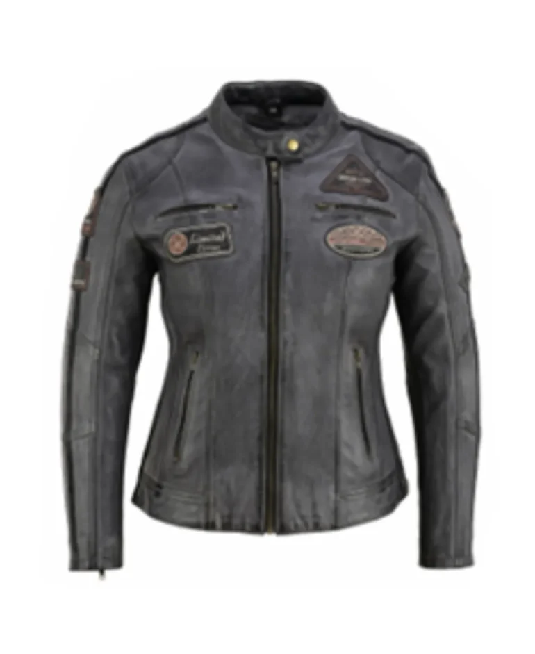 motorcycle grey leather manufacturer & supplier