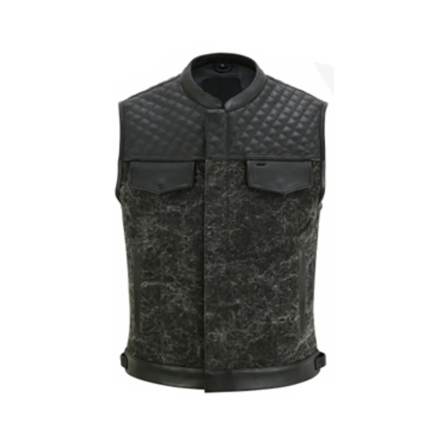 motorcycle leather vest manufacturer & wholesaler