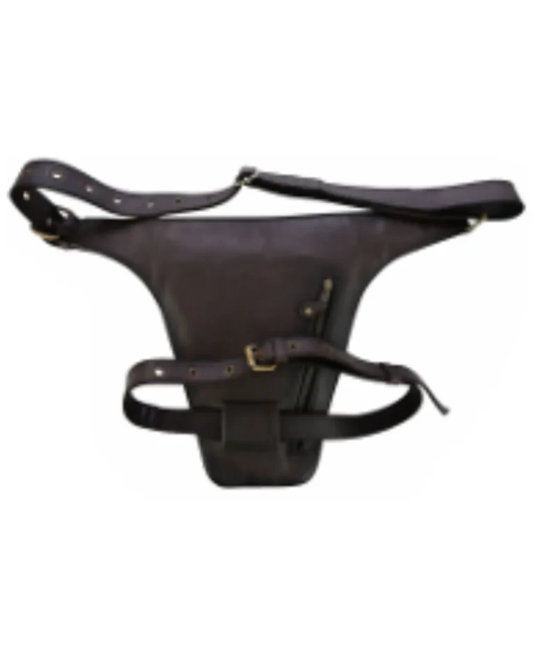 Motorcycle Leather Vintage Waist Bag Supplier