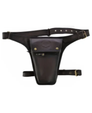 Motorcycle Leather Vintage Waist Bag Manufacture