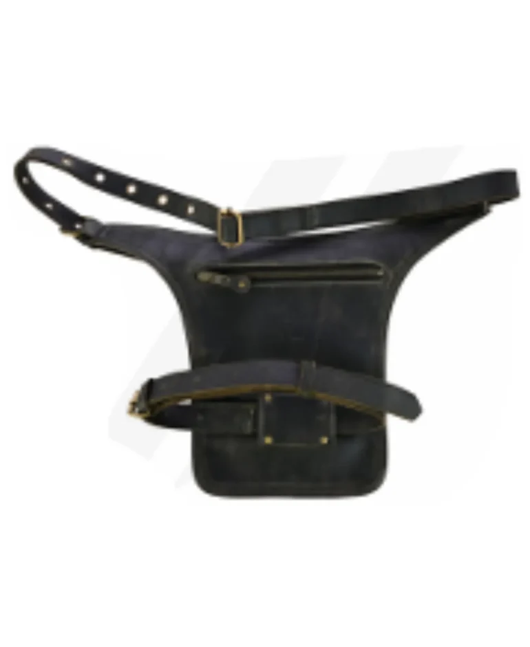 Motorcycle Eagle Leather Waist Bag Supplier