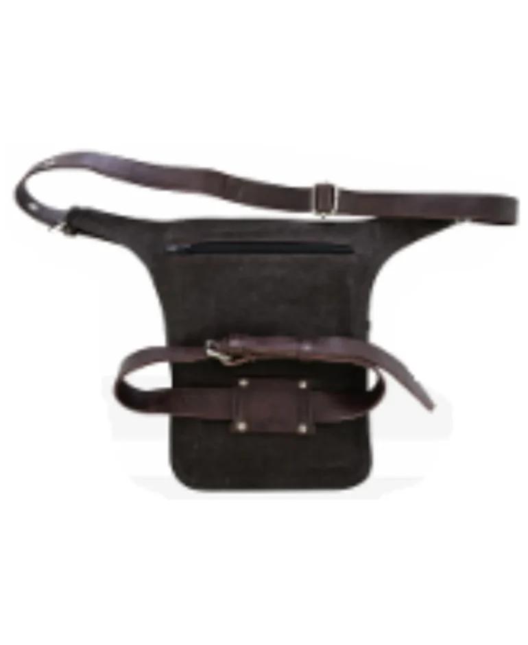 Motorcycle Blackout Brown Waist Bag Supplier