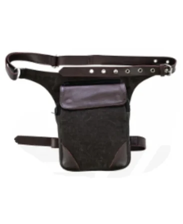 Motorcycle Blackout Brown Waist Bag Manufacture